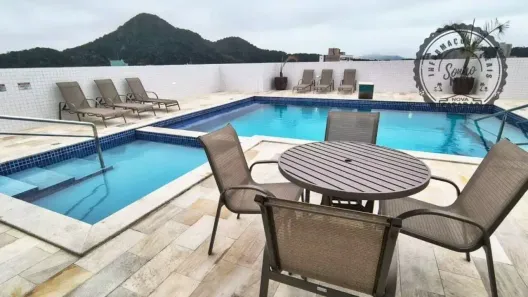 Apartamento com 2 Quartos à venda, 88m² no Canto do Forte, Praia Grande