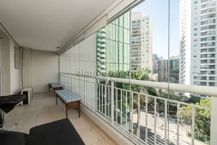 Apartamento com 1 Quarto para alugar, 56m² no Cerqueira César, São Paulo