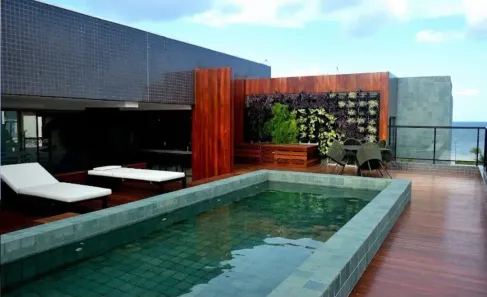 Apartamento com 2 Quartos para alugar, 50m² no Cabo Branco, João Pessoa