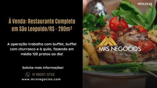 Ponto Comercial à venda, 280m² no Centro, São Leopoldo