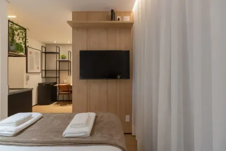 Apartamento com 1 Quarto para alugar, 24m² no Pinheiros, São Paulo