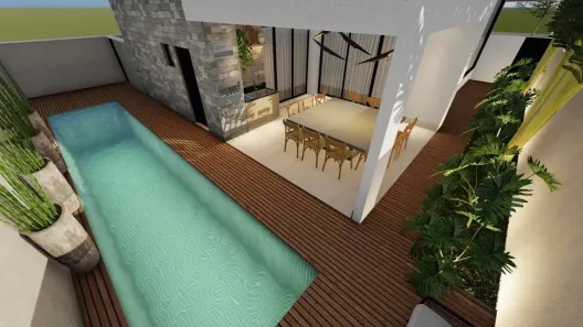 Casa de Condomínio com 4 Quartos à venda, 202m² no Jardins França, Goiânia