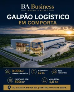 Galpão/Depósito/Armazém para alugar, 9000m² no Comportas, Jaboatão dos Guararapes