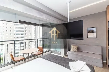 Apartamento com 1 Quarto à venda, 25m² no Indianópolis, São Paulo
