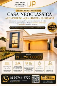 Casa de Condomínio com 3 Quartos à venda, 155m² no Reserva Sant'Anna, Ribeirão Preto