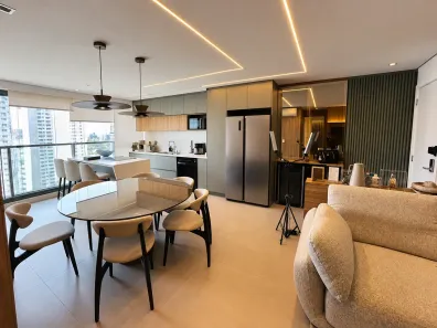 Apartamento com 3 Quartos para alugar, 95m² no Jardim das Acácias, São Paulo