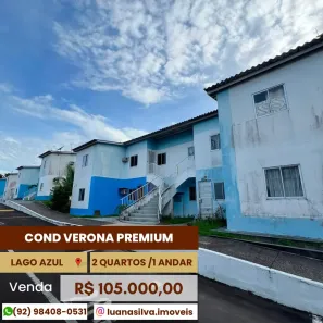 Apartamento com 2 Quartos à venda, 42m² no Lago Azul, Manaus