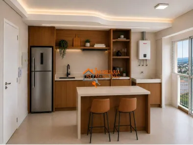 Apartamento com 2 Quartos à venda, 58m² no Jardim Flor da Montanha, Guarulhos