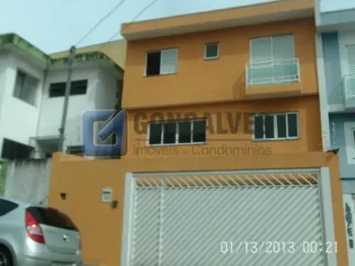 Sobrado com 3 Quartos à venda, 130m² no Campestre, Santo André