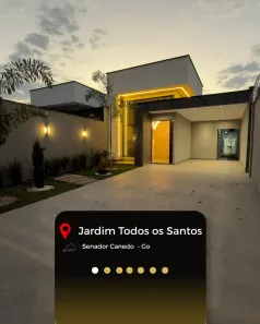 Casa com 3 Quartos à venda, 157m² no Jardim Todos os Santos, Senador Canedo