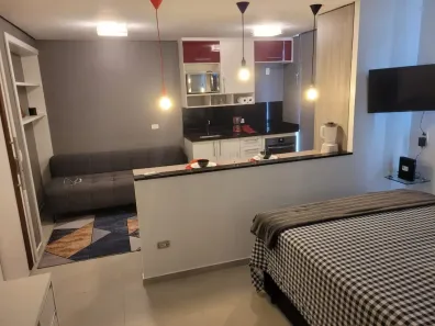 Apartamento com 1 Quarto para alugar, 38m² no Vila Augusta, Guarulhos