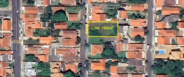 Lote/Terreno à venda, 780m² no Parque Ortolândia, Hortolândia