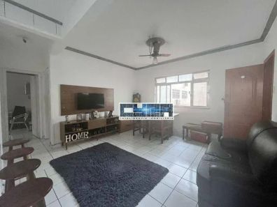 Apartamento com 2 Quartos à venda, 75m² no Gonzaga, Santos