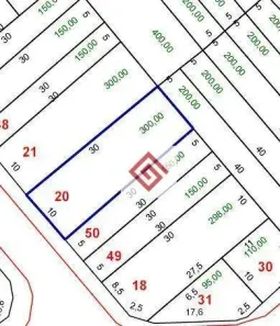 Lote/Terreno à venda, 300m² no Jardim das Maravilhas, Santo André