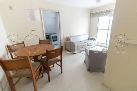 Flat com 1 Quarto para alugar, 49m² no Vila Nova Conceição, São Paulo