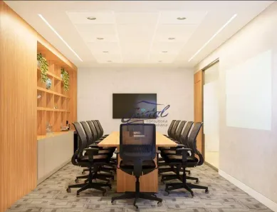 Sala Comercial para alugar, 170m² no Cidade Monções, São Paulo