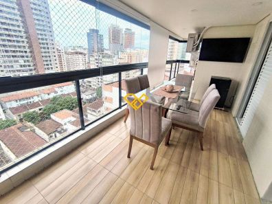 Apartamento com 2 Quartos à venda, 96m² no Gonzaga, Santos