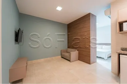 Flat com 1 Quarto à venda, 38m² no Centro, São Paulo