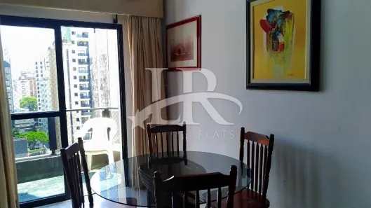 Flat com 1 Quarto para alugar, 55m² no Moema, São Paulo