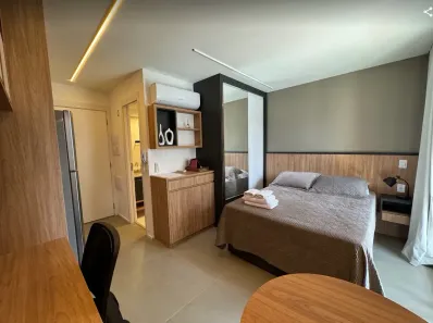 Apartamento com 1 Quarto para alugar, 25m² no Campo Belo, São Paulo