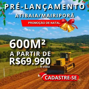 Lote/Terreno à venda, 600m² no Centro, Mairiporã