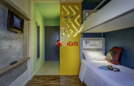 Flat com 1 Quarto à venda, 13m² no República, São Paulo