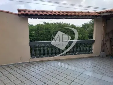 Sobrado com 3 Quartos para venda ou aluguel, 180m² no Vila Palmares, Santo André