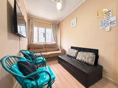 Apartamento com 1 Quarto à venda, 38m² no Aviação, Praia Grande