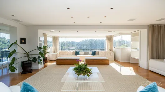 Apartamento com 3 Quartos para venda ou aluguel, 300m² no Real Parque, São Paulo
