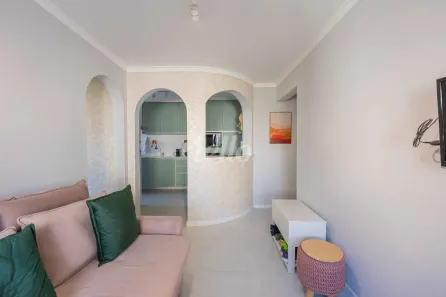 Apartamento com 1 Quarto para alugar, 38m² no Moema, São Paulo