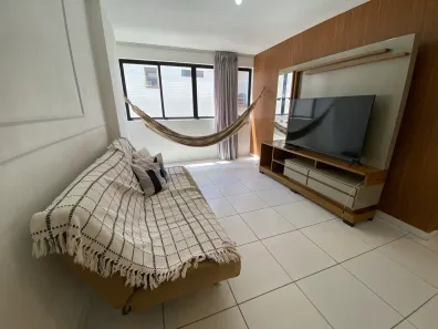 Apartamento com 1 Quarto para alugar, 40m² no Jatiúca, Maceió