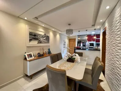 Apartamento com 3 Quartos para alugar, 100m² no Canto do Forte, Praia Grande