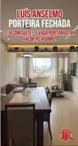 Apartamento com 3 Quartos à venda, 108m² no Luiz Anselmo, Salvador