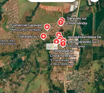 Lote/Terreno à venda, 360m² no Garavelo Sul I, Hidrolândia