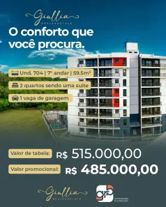 Apartamento com 2 Quartos à venda, 59m² no Planalto, Manaus