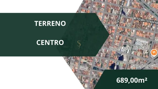 Lote/Terreno à venda, 689m² no Centro, Franca
