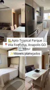 Apartamento com 2 Quartos à venda, 56m² no Batista, Anápolis