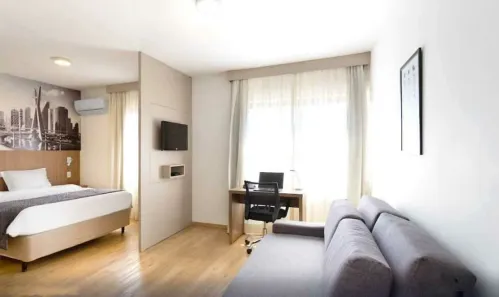 Flat com 1 Quarto para alugar, 32m² no Itaim Bibi, São Paulo