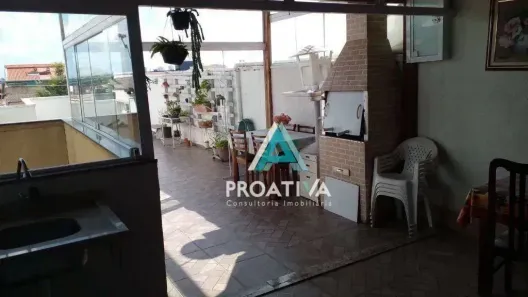 Cobertura com 3 Quartos à venda, 148m² no Vila Humaitá, Santo André