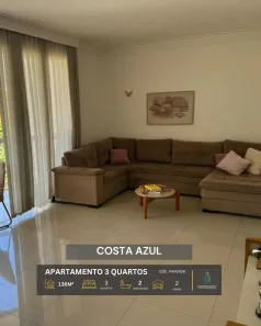 Apartamento com 3 Quartos à venda, 136m² no Costa Azul, Salvador
