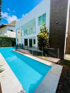 Casa de Condomínio com 5 Quartos para alugar, 434m² no Parque do Jiqui, Parnamirim
