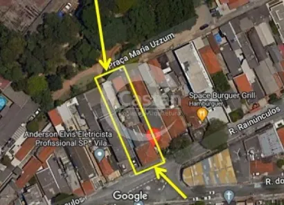 Lote/Terreno com 1 Quarto à venda, 391m² no Vila Alpina, São Paulo
