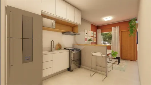 Casa de Condomínio com 1 Quarto à venda, 37m² no Vila Mineirão, Sorocaba