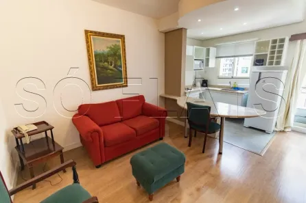 Flat com 1 Quarto para alugar, 33m² no Vila Olímpia, São Paulo