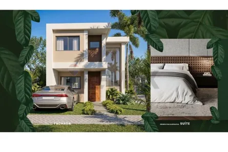 Casa de Condomínio com 3 Quartos à venda, 96m² no Boa União (Abrantes), Camaçari