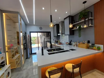 Casa de Condomínio com 3 Quartos à venda, 142m² no Residencial Real Parque Sumaré, Sumaré