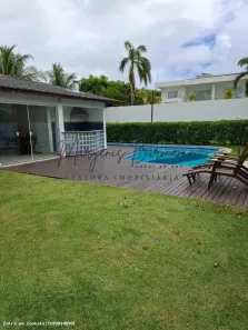 Casa de Condomínio com 5 Quartos para alugar, 370m² no Busca Vida (Abrantes), Camaçari
