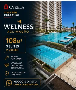 Apartamento com 3 Quartos à venda, 108m² no Jardim da Glória, São Paulo