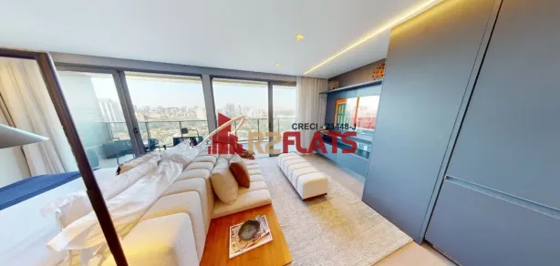 Flat com 1 Quarto para alugar, 64m² no Pinheiros, São Paulo