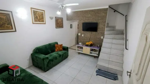 Sobrado com 3 Quartos à venda, 137m² no Parque São Vicente, Mauá